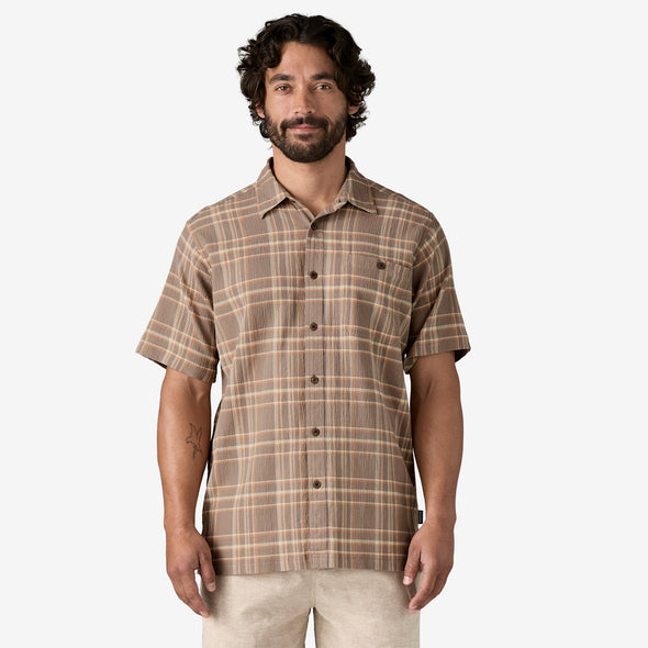PATAGONIA M'S A/C SHIRT - BLOOM: SEABIRD GREY