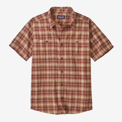 PATAGONIA M'S BACK STEP SHIRT - BEYOND HORIZONS: MANGROVE RED