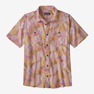 PATAGONIA M'S BACK STEP SHIRT - CHANNELING SPRING: MILKWEED MAUVE