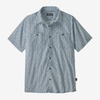 PATAGONIA M'S BACKSTEP SHIRT - MOUNTAIN BREEZE: STILL BLUE