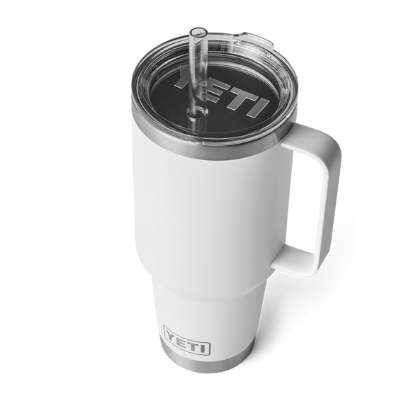 YETI RAMBLER 42OZ (1.2L) STRAW MUG - WHITE