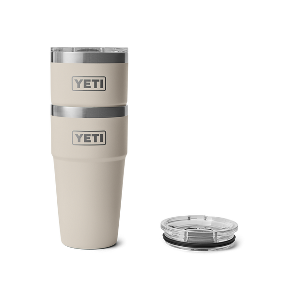 YETI RAMBLER 20OZ (591ML) STACKABLE W/ MAG SLIDER LID - CAPE TAUPE