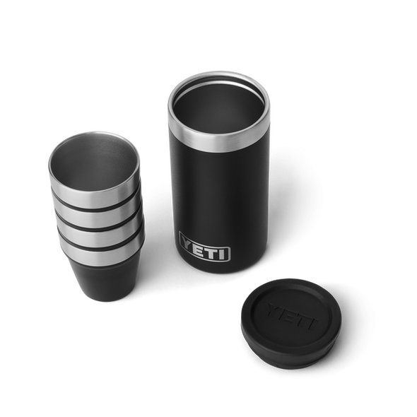 YETI SHOT GLASSES & CASE - BLACK