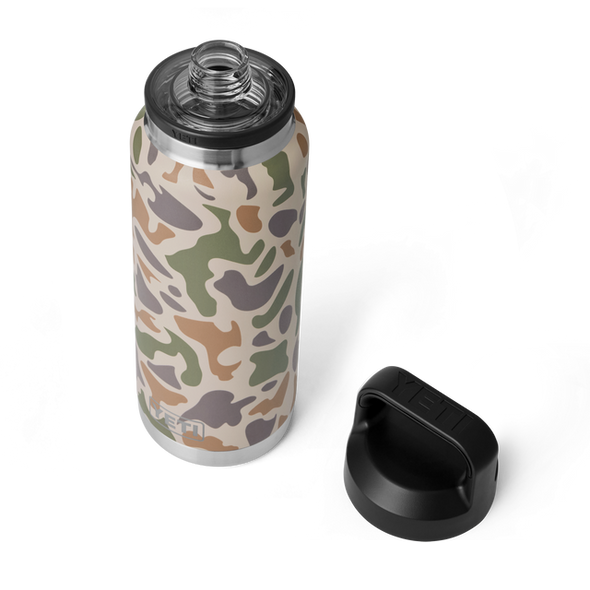 YETI RAMBLER 36OZ (1065ML) BOTTLE W/ CHUG CAP - TAN CAMO
