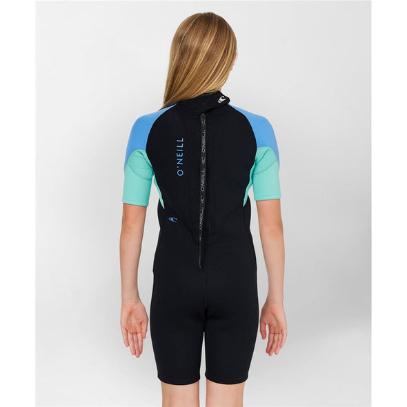 ONEILL GIRLS REACTOR 2 BZ SS SPRING 2MM - AQUA