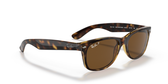 RAYBAN NEW WAYFARER TORTOISE W/ B-15 BROWN - PT