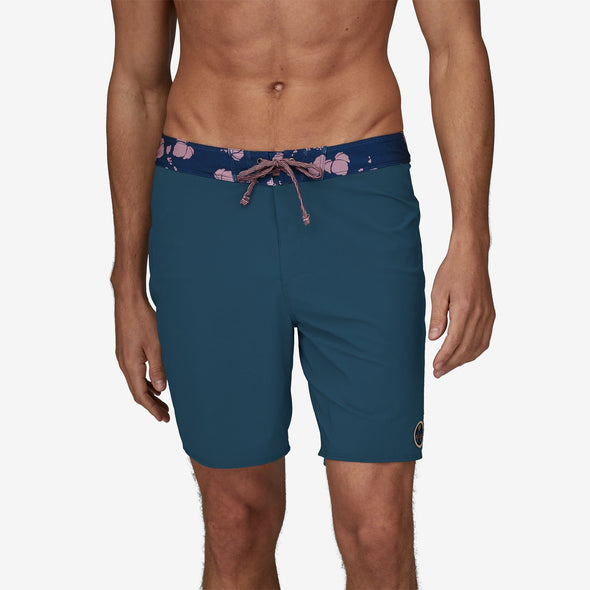 PATAGONIA M'S HYDROPEAK SP BOARDSHORTS-19IN - GERRY PATCH: TIDEPOOL BLUE