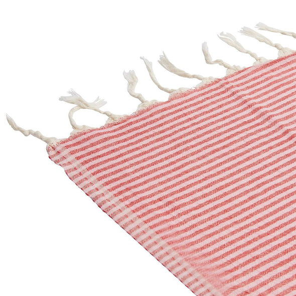 MAYDE NOOSA TOWEL - RED PINK