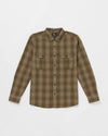 VOLCOM SHADOWSTONE FLANNEL LS - DKE