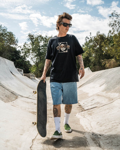 VOLCOM SNEER SST - ANTIQUE BLACK