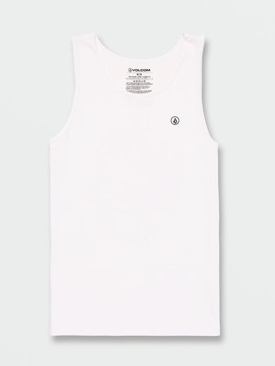 VOLCOM SOLID TANK - WHT