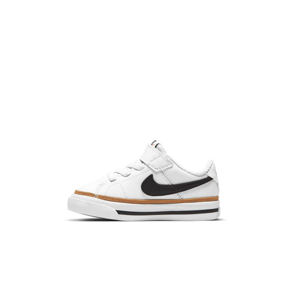 NIKE SB NIKE COURT LEGACY (TDV) - WHITE/BLACK-DESERT OCHRE