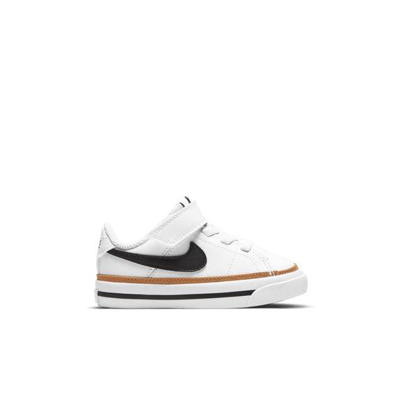 NIKE SB NIKE COURT LEGACY (TDV) - WHITE/BLACK-DESERT OCHRE