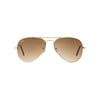 RAYBAN AVIATOR LARGE METAL ARISTA W/ CLEAR GRADIENT BOWN