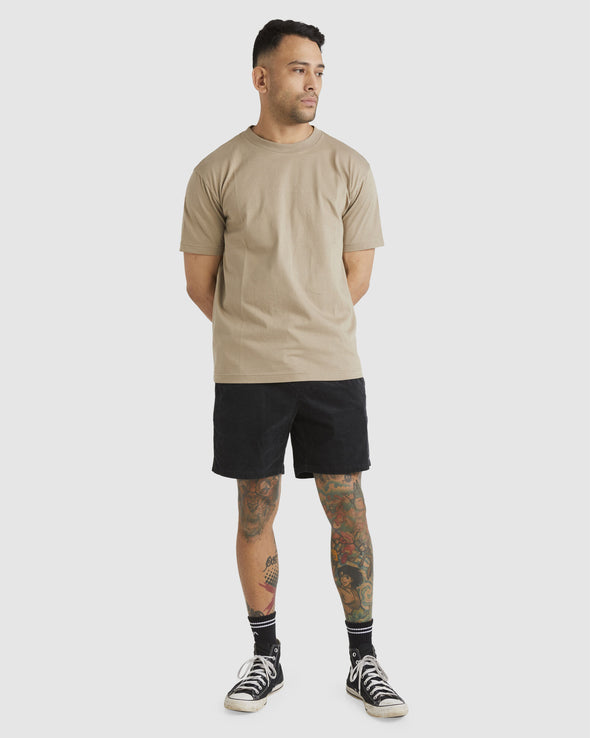 RVCA ESCAPE ELASTIC CORD SHORT ||  - BLACK