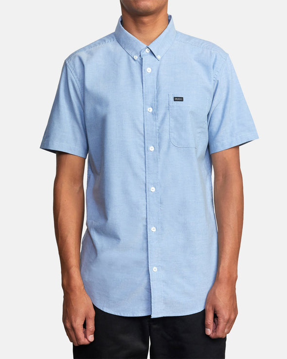 RVCA THATLL DO STRETCH SS - OXFORD BLUE