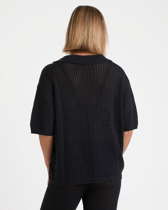 VOLCOM SALTIE STONES CARDI 2 - VINTAGE BLACK