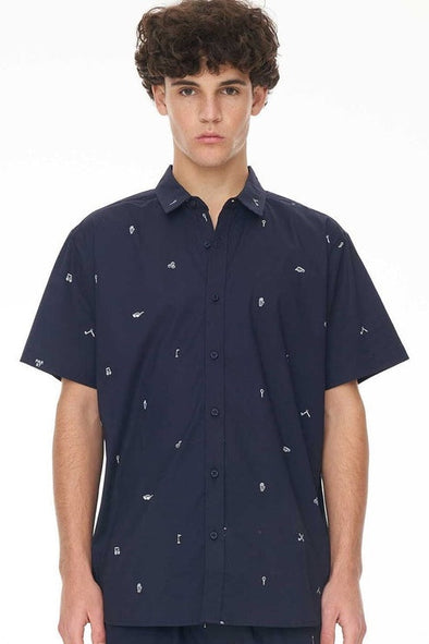 HUFFER PAR 97 SS OG SHIRT - NAVY