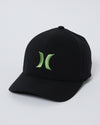 HURLEY H20 DIR ICON HAT - BLACK/GREEN