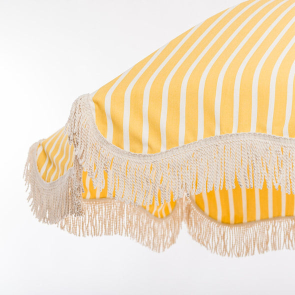 BUSNIESS & PLEASURE CO PREMIUM BEACH UMBRELLA - MONACO MIMOSA STRIPE