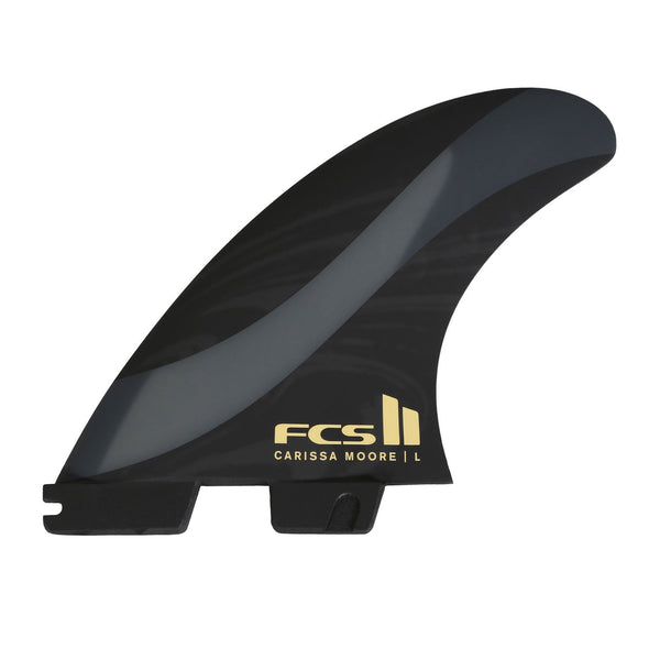 FCS || CRISSA MOORE PC AIR CORE TRI FIN SET - BLACK