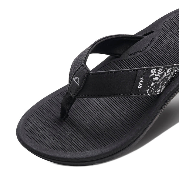 REEF SANTA ANA LADIES - BLACK/WHITE