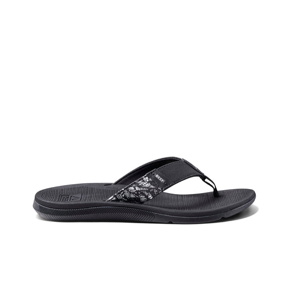 REEF SANTA ANA LADIES - BLACK/WHITE