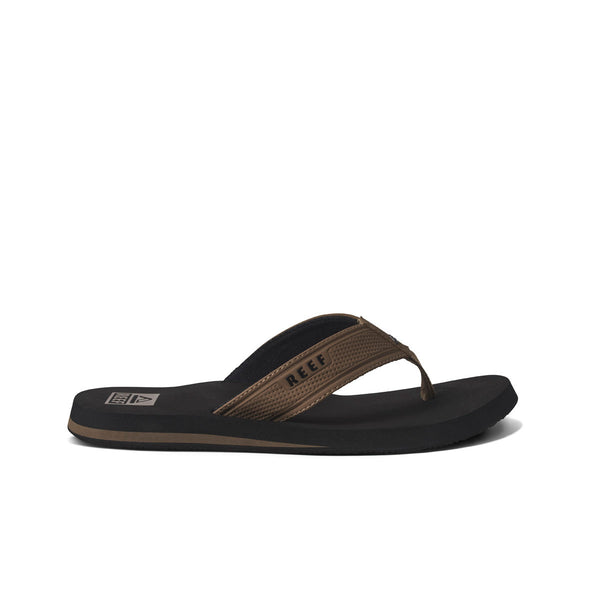 REEF LAYBACK - BLACK/TAN