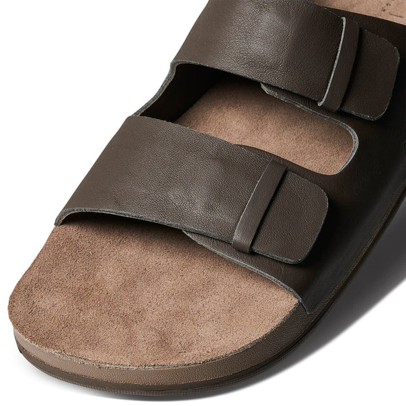 REEF MENS OJAI TWO BAR - BROWN LEATHER