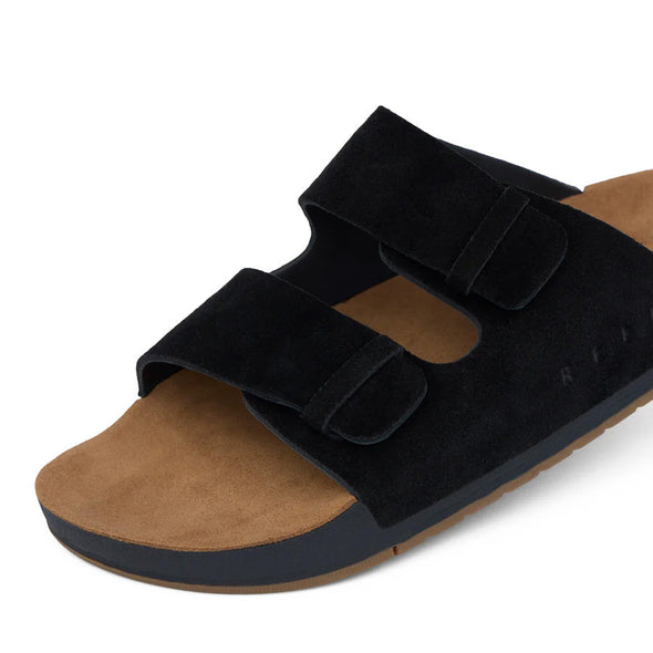 REEF WOMENS OJAI TWO BAR - BLACK/TAN