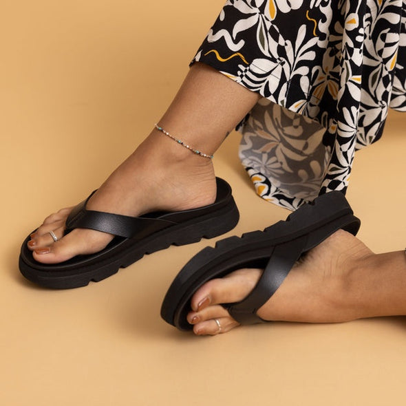 REEF VISTA LUXE VIVIANAHH - BLACK/BLACK