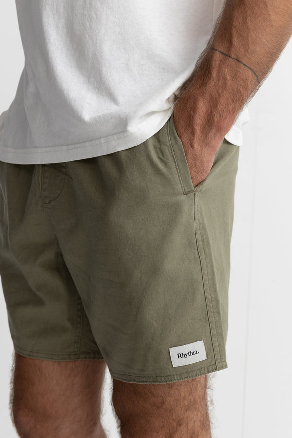RHYTHM CLASSIC LINEN JAM - OLIVE