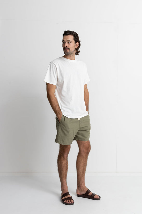 RHYTHM CLASSIC LINEN JAM - OLIVE