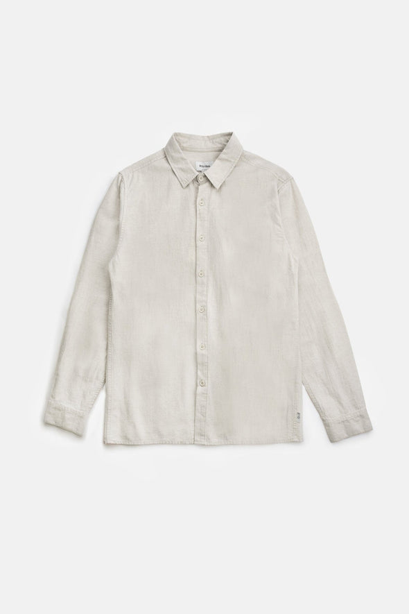 RHYTHM CLASSIC LINEN LS SHIRT - SAND