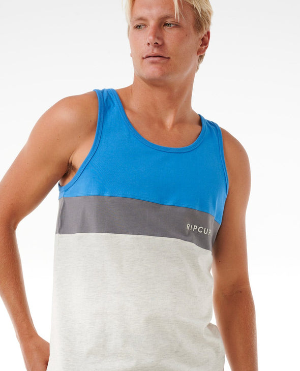 RIP CURL UNDERTOW PANEL TANK - ELECTRIC COBALT