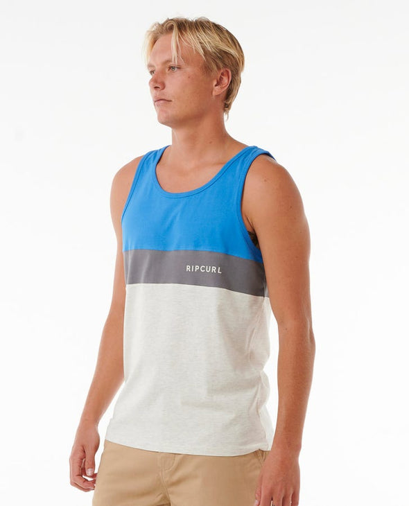 RIP CURL UNDERTOW PANEL TANK - ELECTRIC COBALT