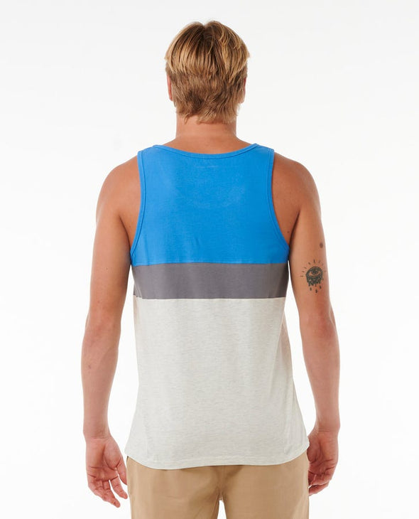 RIP CURL UNDERTOW PANEL TANK - ELECTRIC COBALT