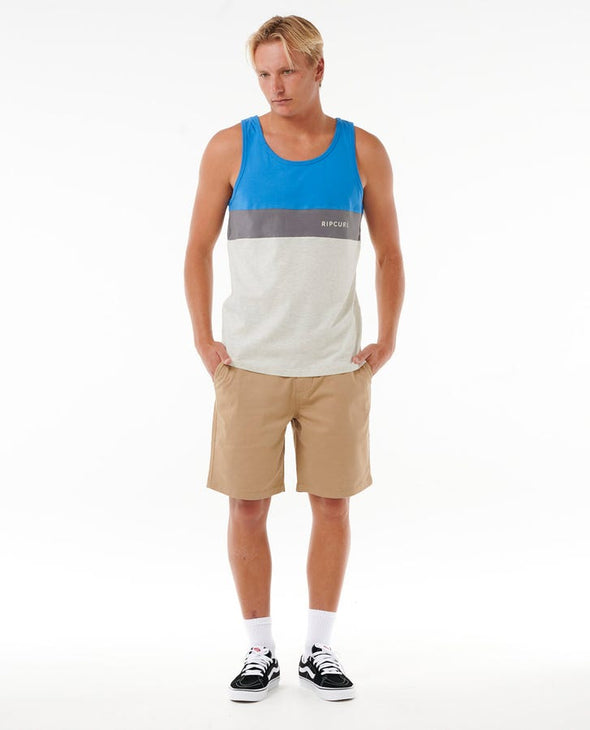 RIP CURL UNDERTOW PANEL TANK - ELECTRIC COBALT