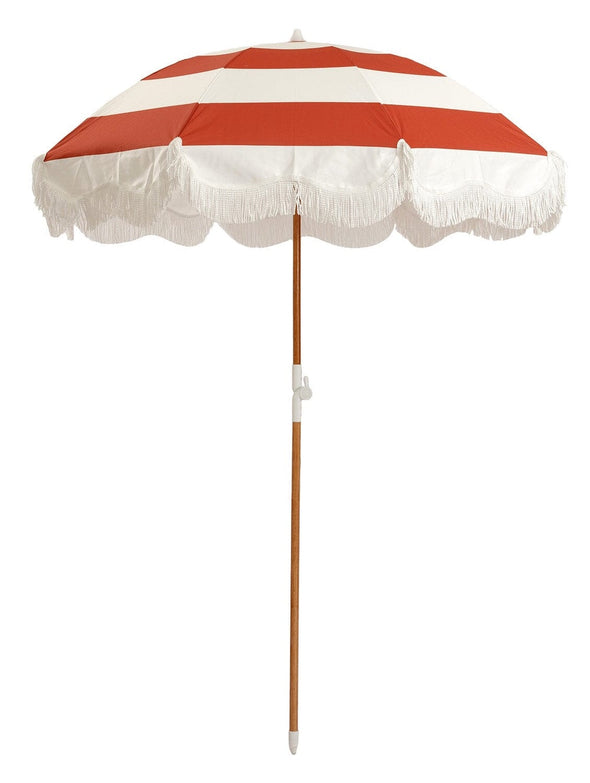 BUSNIESS & PLEASURE CO HOLIDAY BEACH UMBRELLA-LE SIRENUSE CAPRI STRIPE