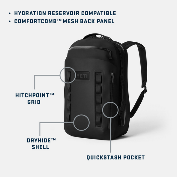 YETI CAYO BACKPACK 35L - BLACK