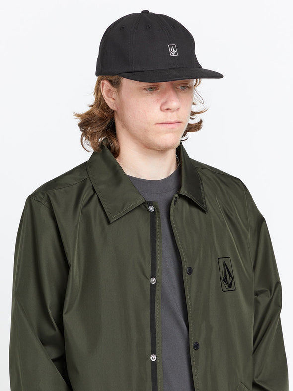 VOLCOM RAMP STONE ADJ HAT - BLACK