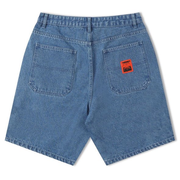 FORMER MENS VT DISTEND 20.5" WALKSHORT - WORN DENIM