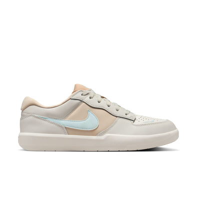 NIKE SB FORCE 58 PRM LEATHER - LIGHT BONE/GLACIER BLUE