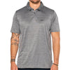 OAKLEY MENS NEW GALAXY POLO - NEW GRANITE HEATHER