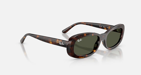 RAYBAN 0RB2221 HAVANA W/ GREEN