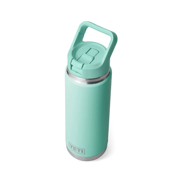 YETI RAMBLER 26OZ (760ML) W/ STRAW BOTTLE - SEAFOAM