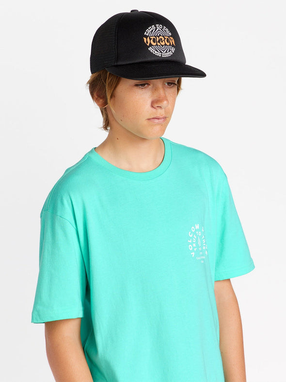 VOLCOM BOYS HOT CHEESE TRUCKER - BLK