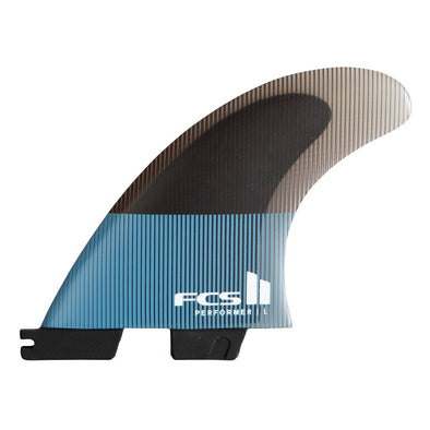 FCS || PERFORMER PC - TRANQUIL BLUE QUAD FIN SET