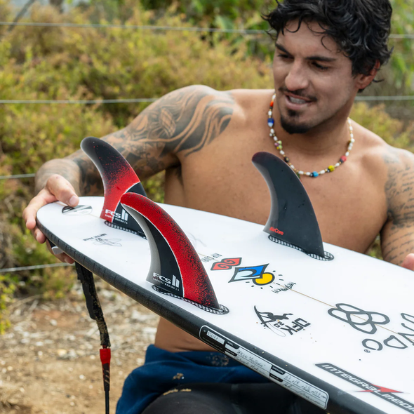 FCS ||  GABRIEL MEDINA PC AIRCORE FIREBALL TRI FINS