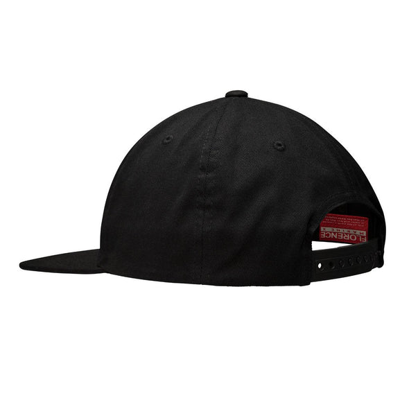 FLORENCE RECYCLED UNSTRUCTURED HAT - BLACK
